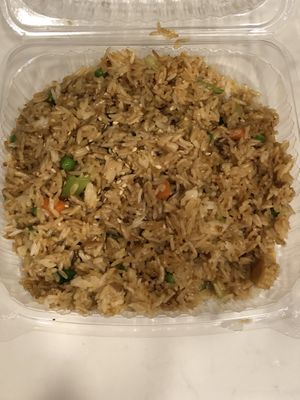 Fried rice at Veggie Lee in Hayward