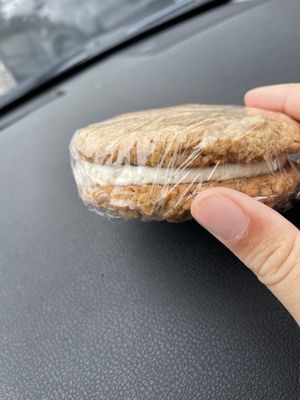 Oatmeal cream pie  at Buttermilk Bake Shop in Petersburg