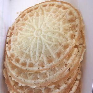 pizzelles!  at Buttermilk Bake Shop in Petersburg