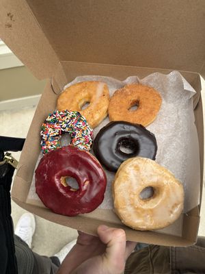 Vegan donuts  at Buttermilk Bake Shop in Petersburg