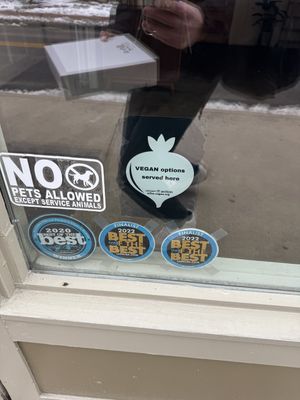 Vegan options served here   at Buttermilk Bake Shop in Petersburg