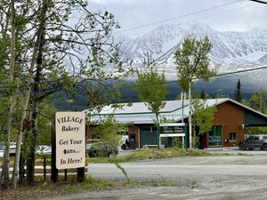   at Village Bakery and Deli in Haines Junction