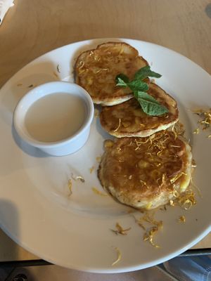 racuchy at Vege Bistro - Polish Vegan Food in Warsaw