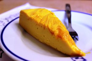 mango cake at Vege Bistro - Polish Vegan Food in Warsaw