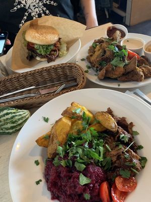 Burger etc. at Vege Bistro - Polish Vegan Food in Warsaw