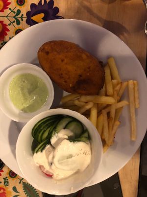 Kotlet de volaille  at Vege Bistro - Polish Vegan Food in Warsaw