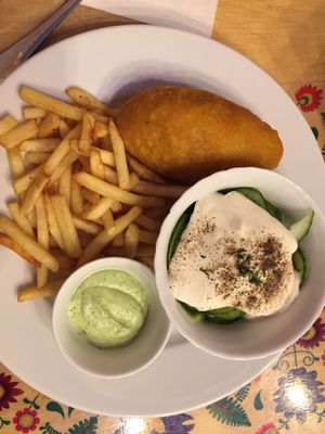 kotlet at Vege Bistro - Polish Vegan Food in Warsaw