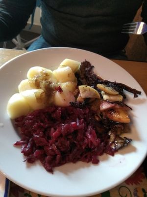 "duck" at Vege Bistro - Polish Vegan Food in Warsaw