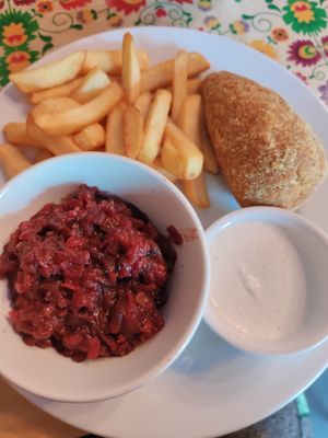 De vollaile at Vege Bistro - Polish Vegan Food in Warsaw