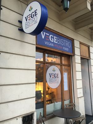 Front  at Vege Bistro - Polish Vegan Food in Warsaw