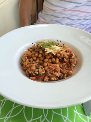 One of the daily lunch's main dish at Nyama in Ljubljana