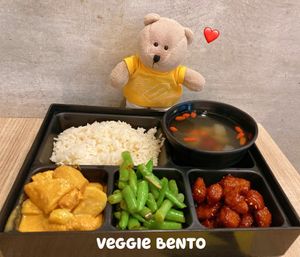 Veggie Bento $7.90 at Greendot 绿一点 - Westgate in West Singapore