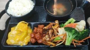 Bento set at Greendot 绿一点 - Westgate in West Singapore