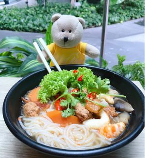 Tom Yum Noodle $7.50 at Greendot 绿一点 - Westgate in West Singapore