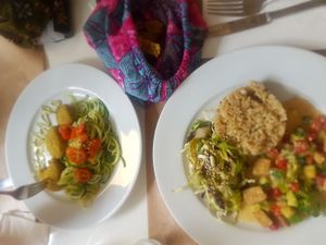 food at Pachamama in Lisbon