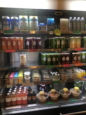 Assorted juices at Sejuiced in Corona Del Mar