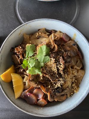 Pad Thai at Raw Co. Juicery and Food in Escazu