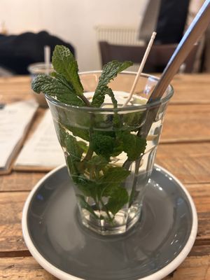 Ingwer Mint Tea  at Cafe Hase in Aachen