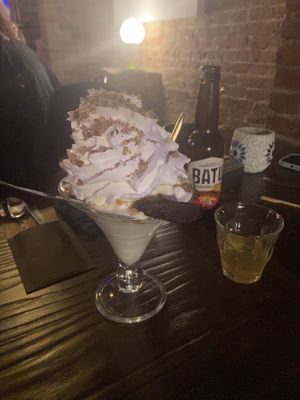 Salted caramel dessert  at Rebel Rebel in Dordrecht