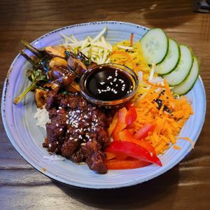 Bibimbap at Rebel Rebel in Dordrecht