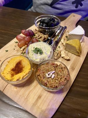 Cheese and dips. Came with bread not pictured  at Rebel Rebel in Dordrecht