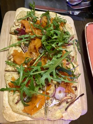 Salmon flammkuchen  at Rebel Rebel in Dordrecht