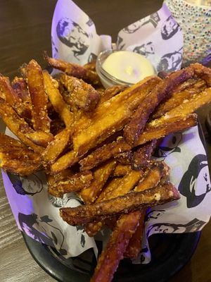 Sweet potato fries  at Rebel Rebel in Dordrecht