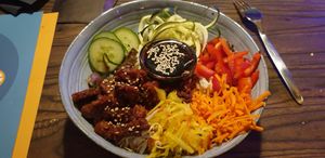 Bibimbap at Rebel Rebel in Dordrecht