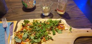 Flammkuchen at Rebel Rebel in Dordrecht