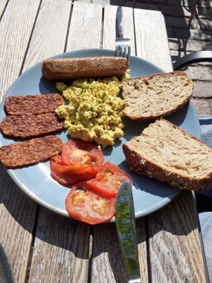 English breakfast (without the white beans in tomato sauce at Rebel Rebel in Dordrecht