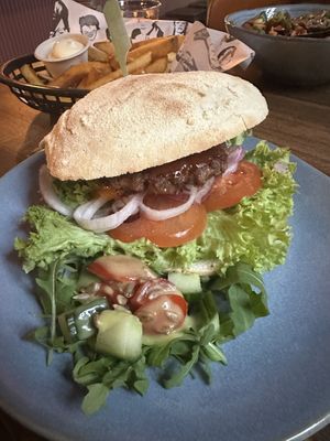 Rebel burger  at Rebel Rebel in Dordrecht