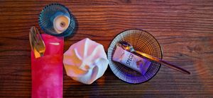 Hot choco (top view) at Rebel Rebel in Dordrecht