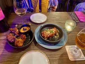 Cauliflower wings &  aubergine cannelloni😋  at Rebel Rebel in Dordrecht