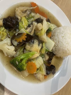 LoHanZaiFan  at 8 Morality Vegetarian Restaurant in Penang