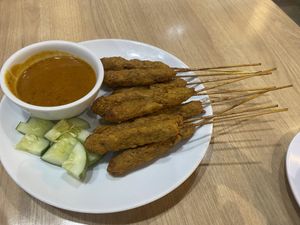 Satay  at 8 Morality Vegetarian Restaurant in Penang