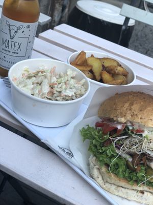 Vegan pastrami  at Krowarzywa - Marszalkowska in Warsaw