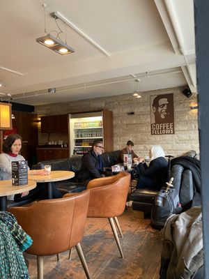 Chilled at Coffee Fellows in Hamburg