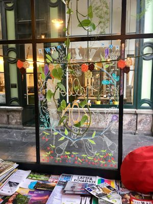 Beautiful window at Lokaal in Ghent