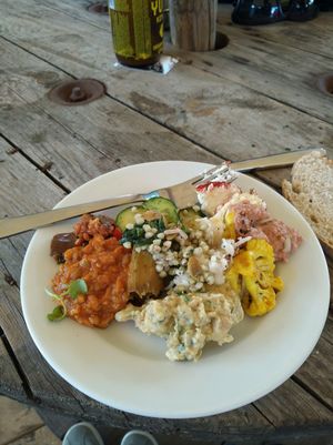 brunch op dok te gent at Lokaal in Ghent