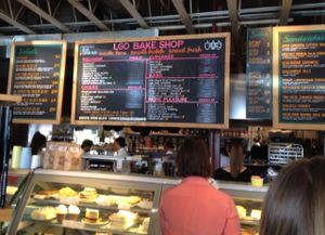 menu board (partial) at La Grande Orange in Phoenix