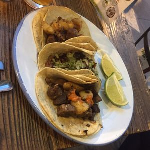 tacos  at Temictli - Hipodromo in Mexico City
