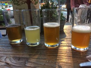 local beer  at Temictli - Hipodromo in Mexico City