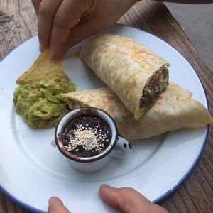 burrito  at Temictli - Hipodromo in Mexico City
