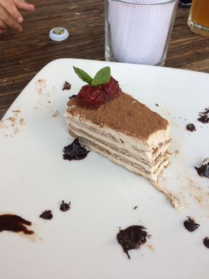 que ricura!!! le tome la foto antes que mis hijos lo devorarán!!! at Temictli - Hipodromo in Mexico City