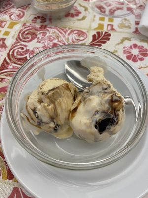Gelato variegato al caffè  at Hotel St. Moritz in Rimini