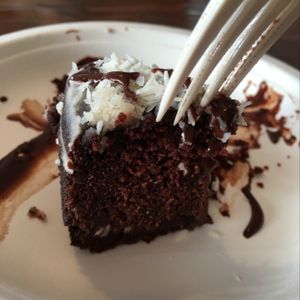 amazing German gluten free cake !  at Plant Theory in Miami