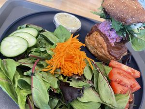 Guava Mariahhh BBQ Burger   at Plant Theory in Miami