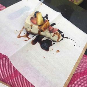 cheesecake at Plant Theory in Miami