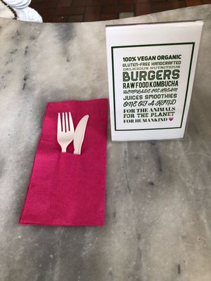 Beautiful people, kind food. at Plant Theory in Miami