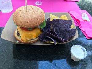 Where’s the beet? Burguer  at Plant Theory in Miami